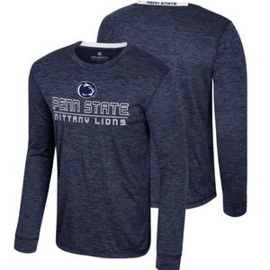 Colosseum Navy Penn State Long Sleeve Tee